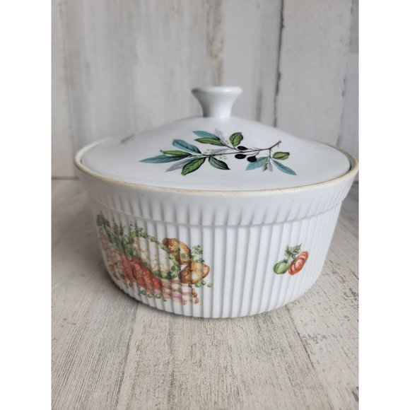 Chamart Apilco vegetable casserole dish France - Picture 2 of 13